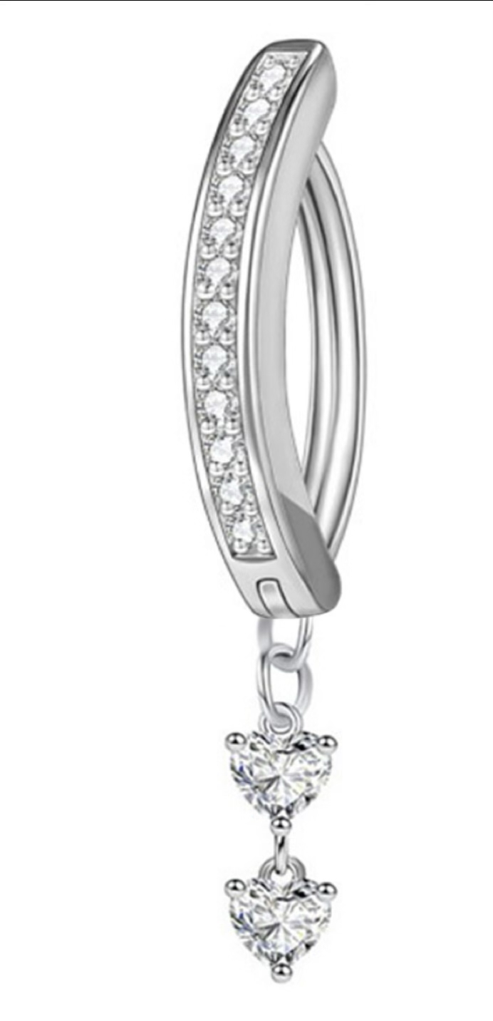 Belly ring with bottom piece 16