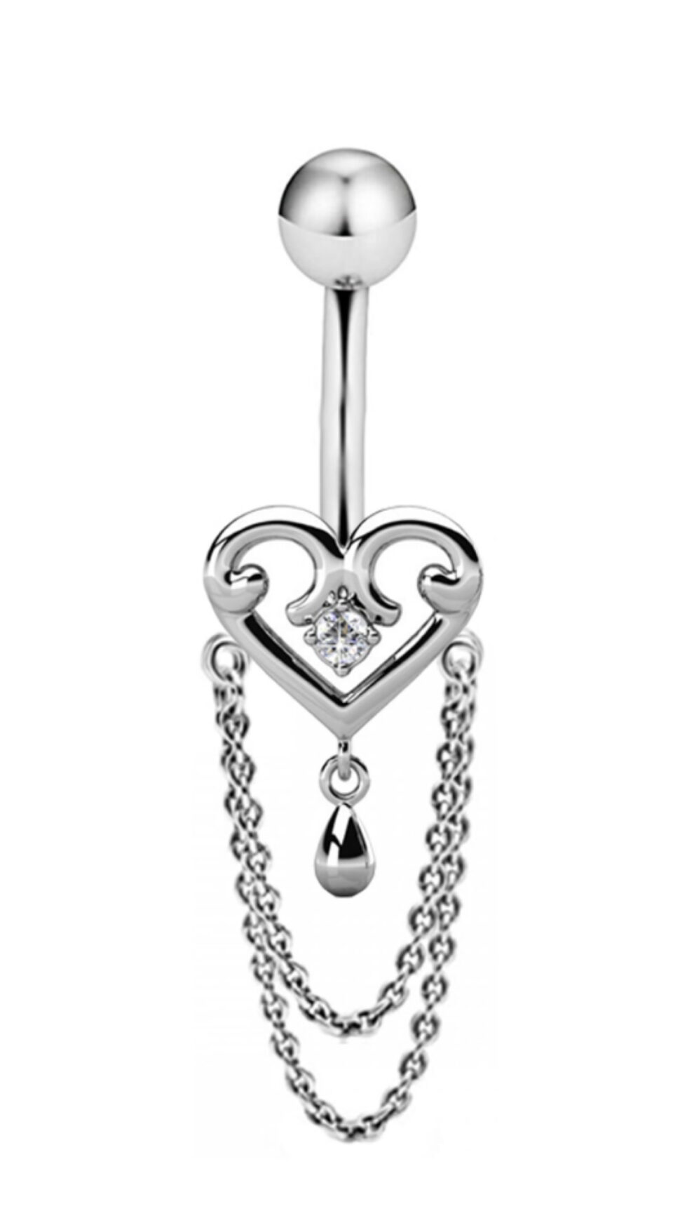 Belly ring with bottom piece 25