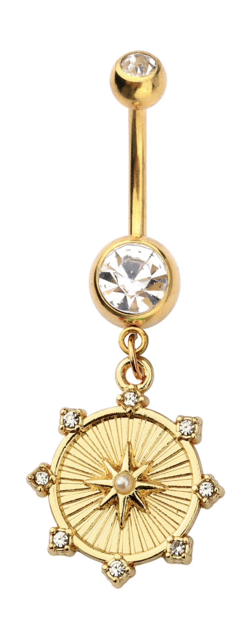 Belly ring with bottom piece 23