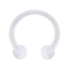piercing-hufeisen-bioflex-ptfe-transparent-zwei-kugeln-acryl